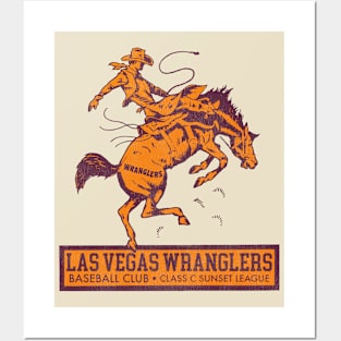 Defunct Las Vegas Wranglers Baseball Team Posters and Art